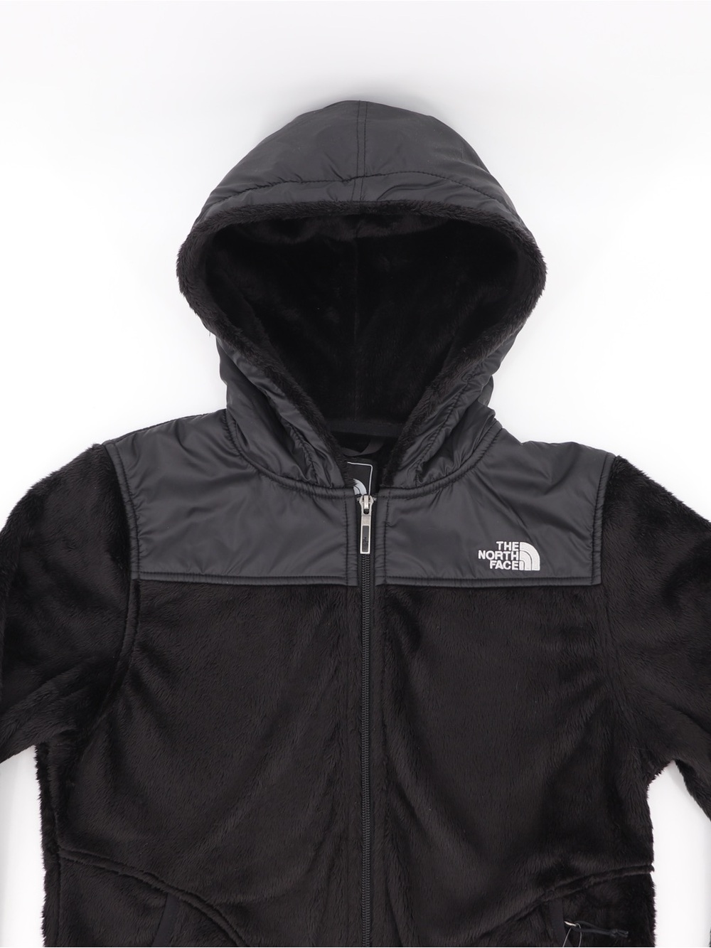 Brand New The North Face Women's Small Oso Fleece Hoodie Jacket Black - Picture 2 of 13